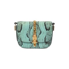 Сумка Sylvie 1969 mini из кожи питона Gucci