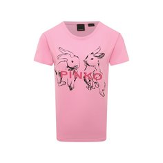 Хлопковая футболка Pinko