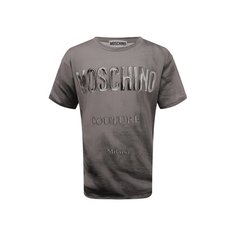 Хлопковая футболка Moschino