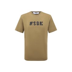 Хлопковая футболка MSGM