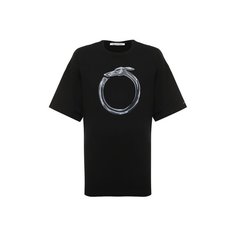 Хлопковая футболка Trussardi