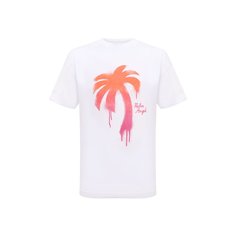 Хлопковая футболка Palm Angels