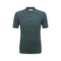 Поло изо льна и хлопка Il Borgo Cashmere