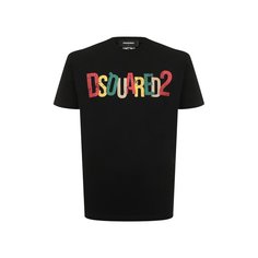 Хлопковая футболка Dsquared2
