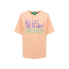Хлопковая футболка Dsquared2