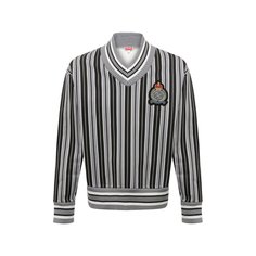 Хлопковый пуловер Kenzo