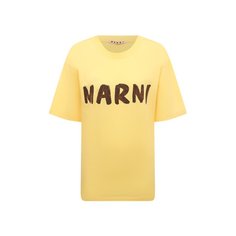 Хлопковая футболка Marni