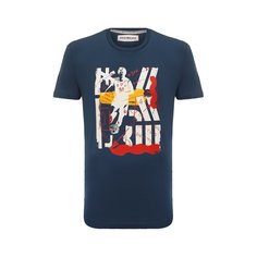 Хлопковая футболка Dirk Bikkembergs