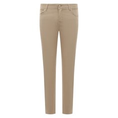 Брюки из хлопка и шелка Marco Pescarolo