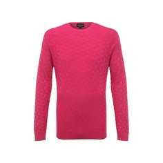Джемпер из хлопка и кашемира Giorgio Armani