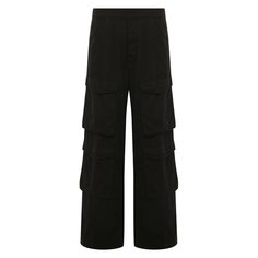 Хлопковые брюки-карго Dries Van Noten