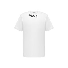 Хлопковая футболка MSGM