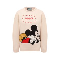 Хлопковый свитер Disney x Gucci Gucci