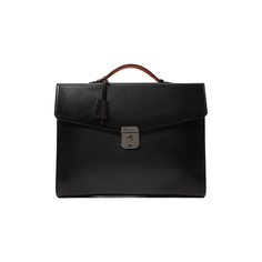 Кожаный портфель Santoni