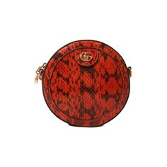 Сумка Ophidia mini из кожи змеи Gucci