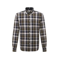 Хлопковая рубашка Woolrich