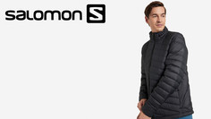 Пуховик мужской Salomon Sntial Xwarm Down, Черный