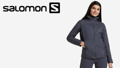 Куртка утепленная женская Salomon Outrack Insulated, Серый
