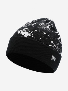 Шапка детская New Era Splatter Cuff Knit, Синий