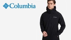 Куртка софтшелл мужская Columbia Cascade Ridge II Softshell, Черный