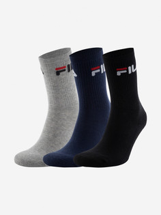 Носки FILA, 3 пары, Черный
