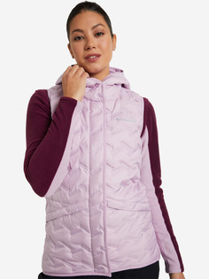 Жилет пуховый женский Columbia Delta Ridge Hooded Vest, Фиолетовый