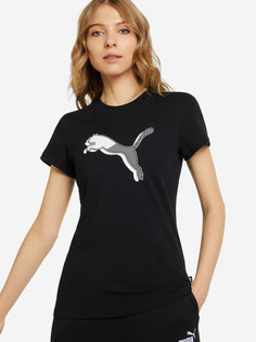 Футболка женская PUMA Power Graphic, Черный
