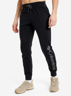 Брюки мужские Columbia M CSC Logo Fleece Jogger II, Черный