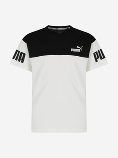Футболка для мальчиков PUMA Power Colorblock, Белый