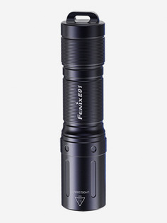 Фонарь Fenix E01 V2.0, черный, E01V20BLK,