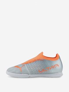 Бутсы для мальчиков PUMA Ultra 3.4 TT JR, Серебряный