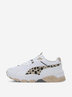 Кроссовки женские PUMA Cassia Via Animal, Белый