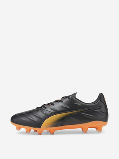 Бутсы мужские PUMA King Pro 21 FG, Черный