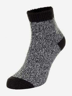 Носки, 1 пара, Columbia MICRO POLY MARL RIB QUARTER, Черный