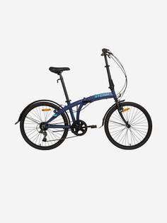 Велосипед складной Stern Compact 24 24", 2022, Синий