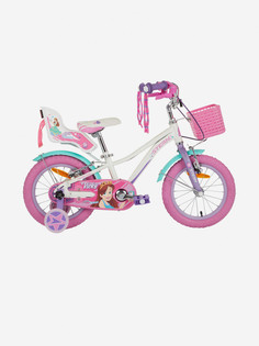 Велосипед для девочек Stern Vicky 14", 2022, Белый