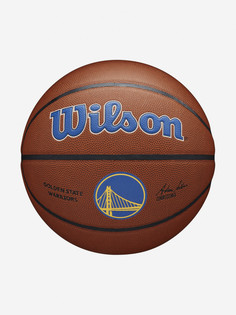 Мяч баскетбольный Wilson NBA Team Alliance GS Warriors, Коричневый