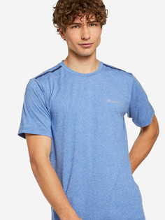 Футболка мужская Columbia Tech Trail Crew Neck, Синий