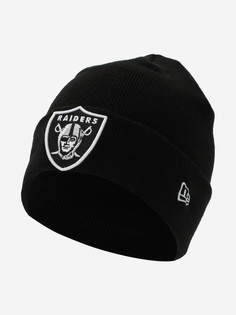 Шапка New Era NFL Essential Cuff Knit Lasrai, Черный