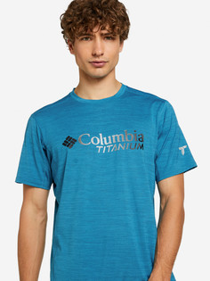 Футболка мужская Columbia Titan Pass Graphic Tee, Синий