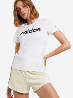 Футболка женская adidas Essentials Slim Logo, Белый