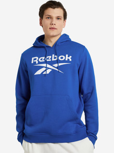 Худи мужская Reebok Big Stacked Logo, Синий