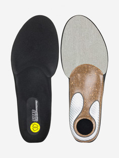 Стельки Sidas Run + Slim для узкой обуви Flash Fit, Черный