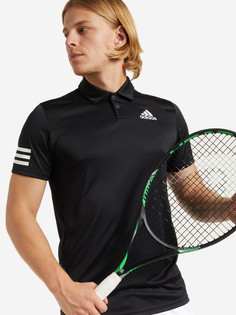 Поло мужское adidas Club 3-Stripe Tennis, Черный