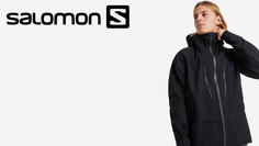 Куртка мембранная мужская Salomon QST 3L Shell, Черный