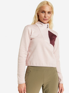 Джемпер флисовый женский Columbia Lodge Hybrid Pullover, Розовый