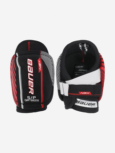 Налокотники хоккейные детские Bauer NSX, Черный Бауэр