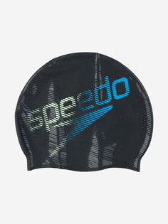 Шапочка для плавания Speedo Slogan, Черный