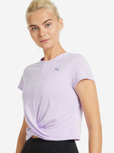 Футболка женская PUMA Train Twisted, Фиолетовый