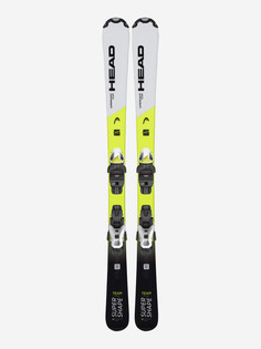 Горные лыжи детские Head Supershape Team Easy + TYROLIA JRS 4,5 GW, Мультицвет